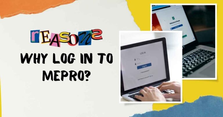 Why log in to MePro